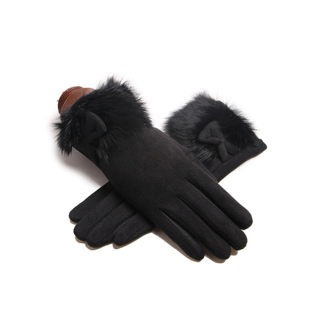 Mănuși pentru femei de piele foarte elegante