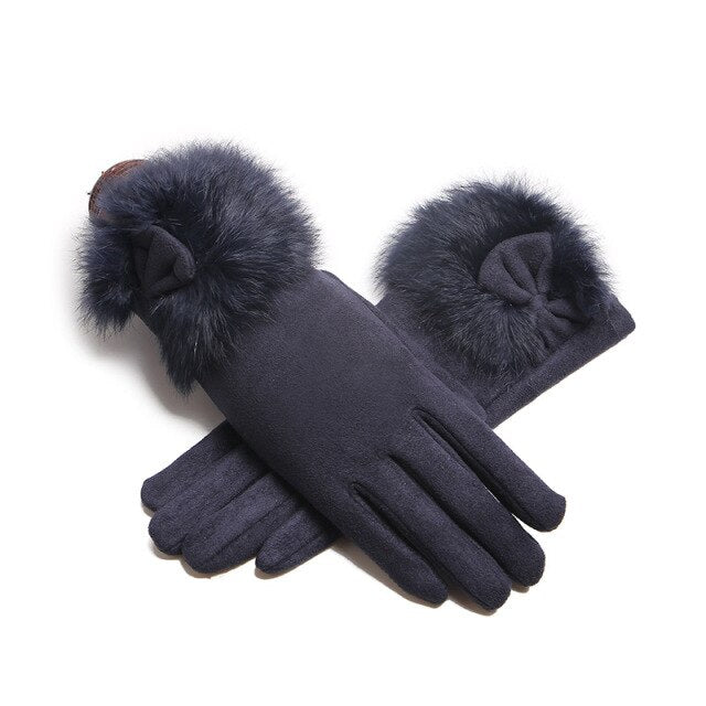 Mănuși pentru femei de piele foarte elegante