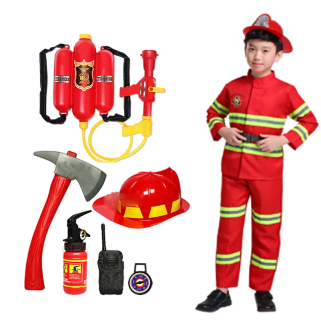 Costum de pompier pentru băieți