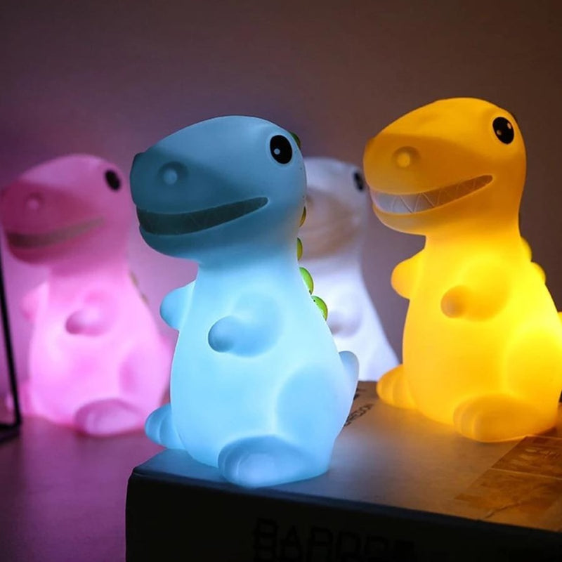 Dinozaur iluminat pentru camera copiilor