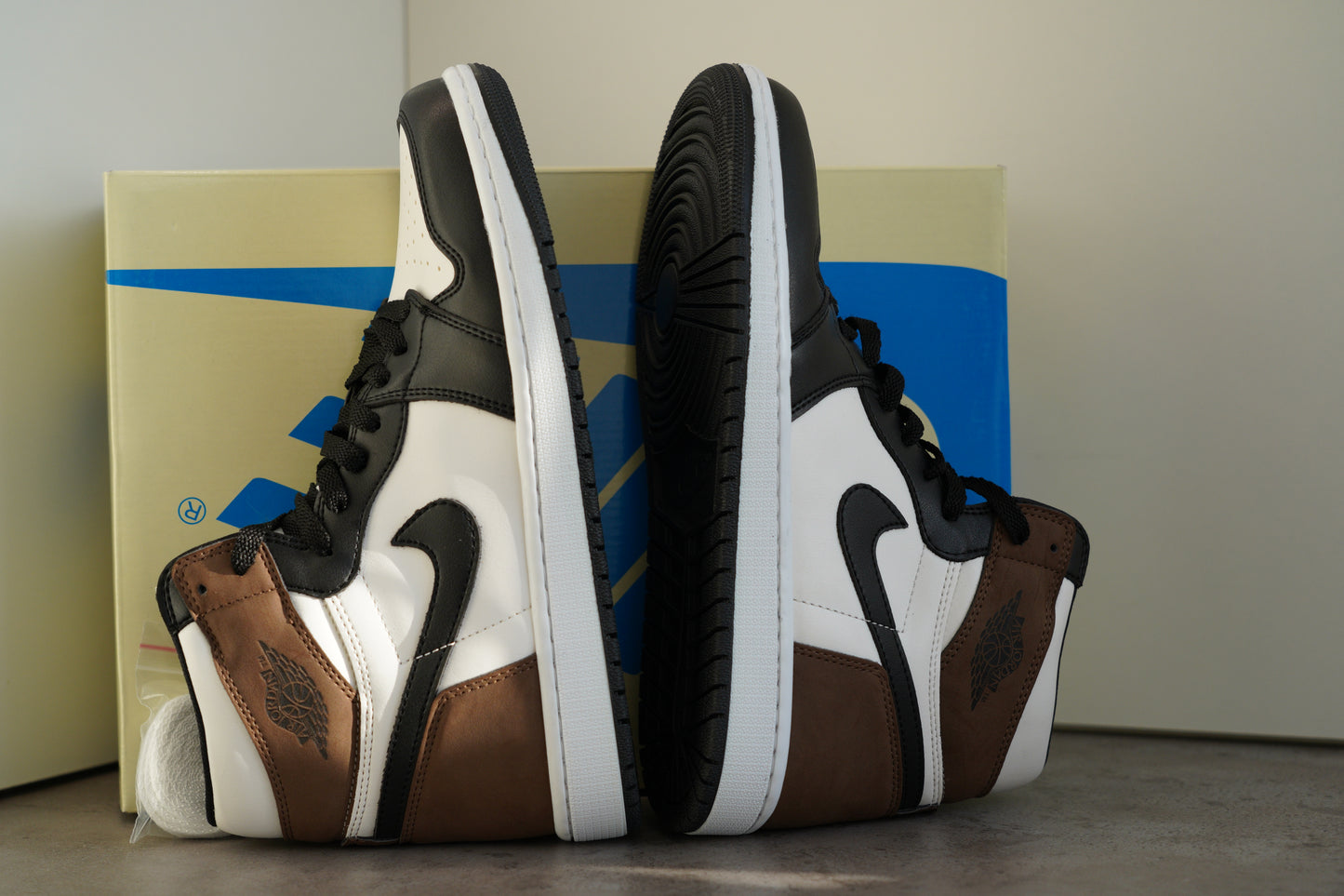 AIR JORDAN 1 - Sneakers high  Dark Mocha