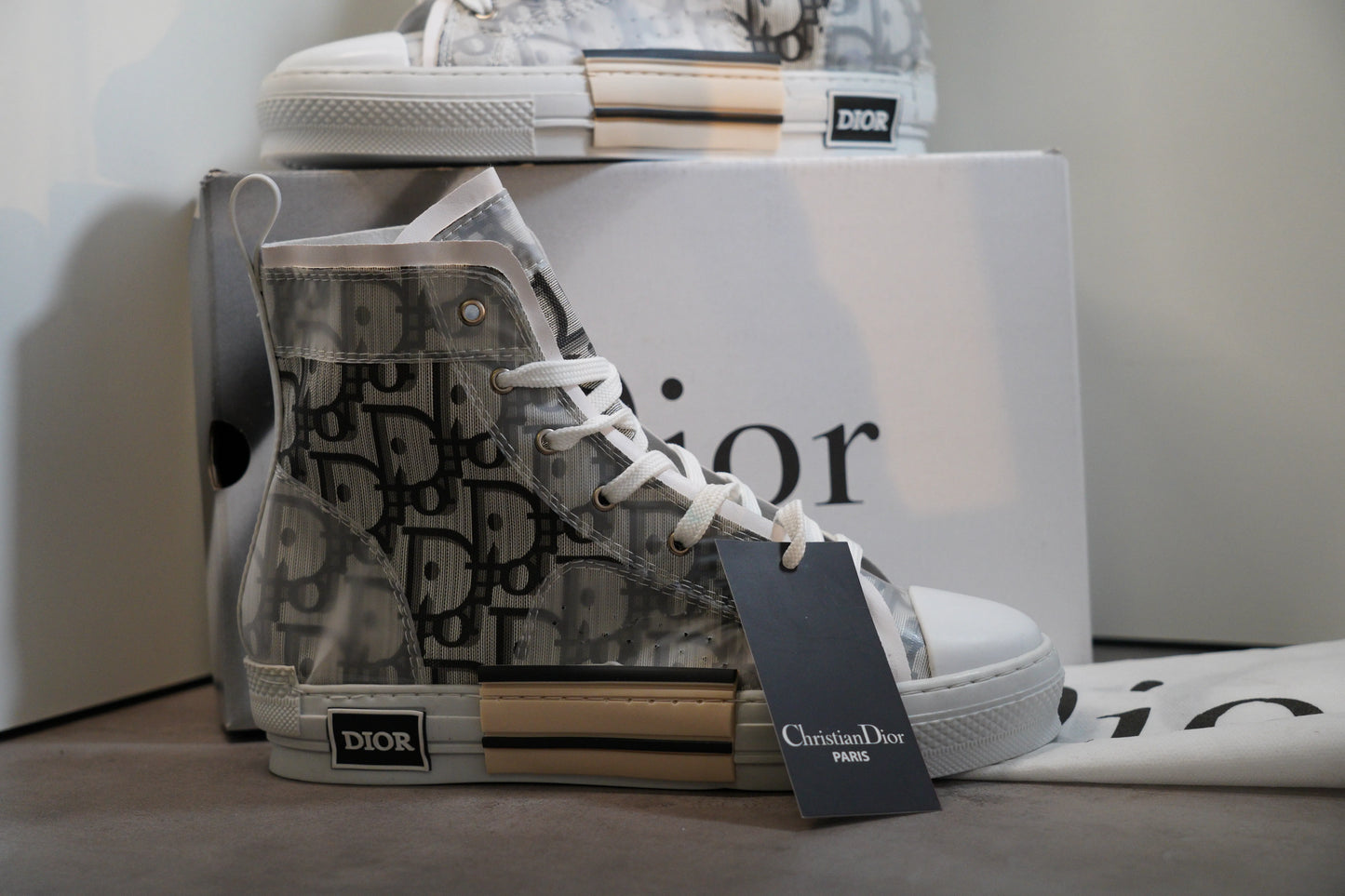 Adidasi Dior B23 High-Top Sneaker