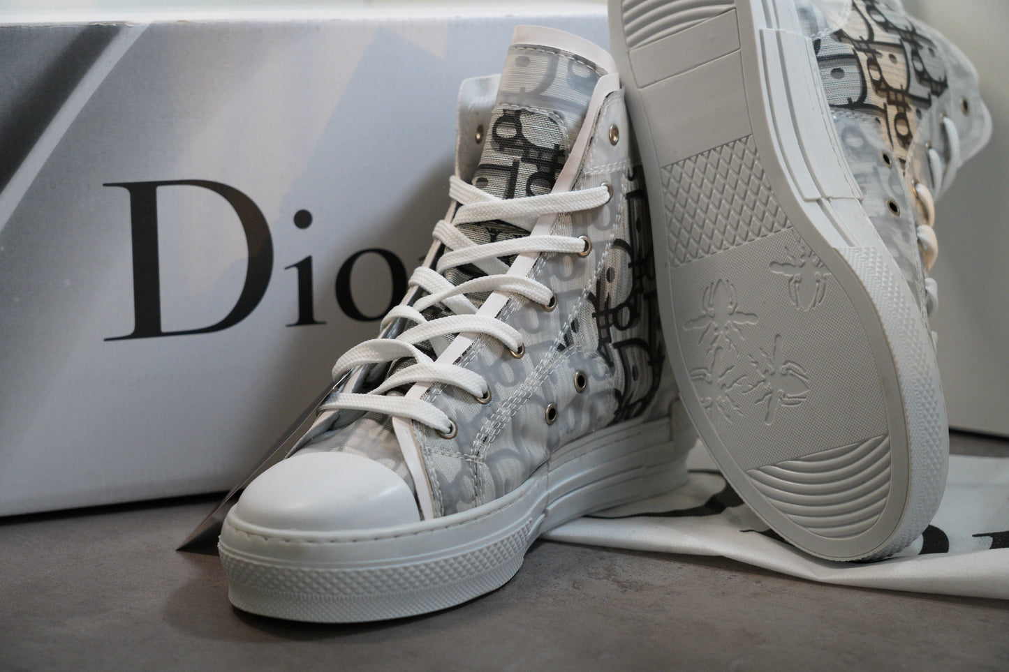 Adidasi Dior B23 High-Top Sneaker