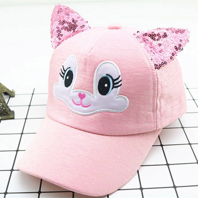 Șapcă pentru fetițe pisică