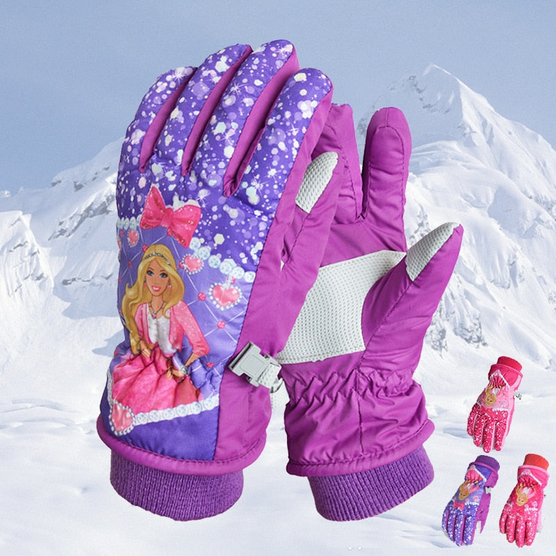 Mănuși de schi pentru fete