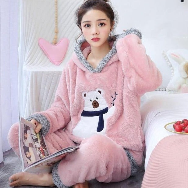 Pijama de iarnă drăguță