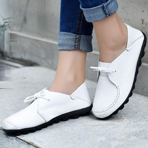 Pantofi de piele eleganți pentru femei
