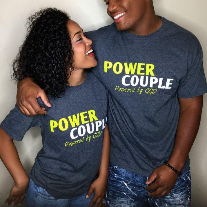 Tricou pentru cuplu Power couple