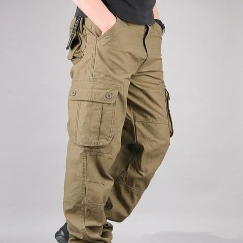 Pantaloni cargo military pentru bărbați