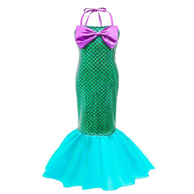 Costum de Little mermaid pentru fete