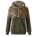 Hanorac leopard confortabil pentru femei
