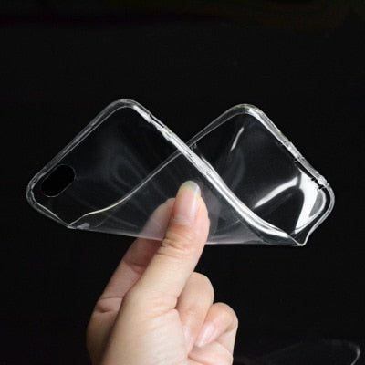 Husă transparentă ultra subțire pentru iPhone