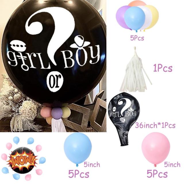 Balon mare băiat sau fată?