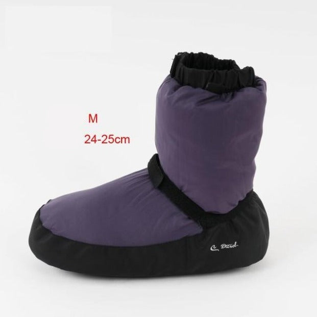 Pantofi încălzitori de balet de iarnă