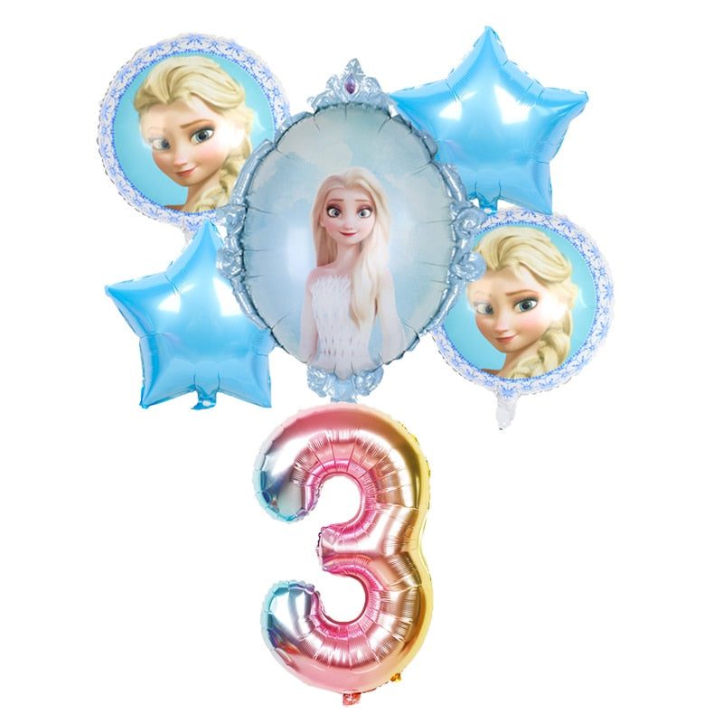 Baloane pentru fete Regatul de gheață