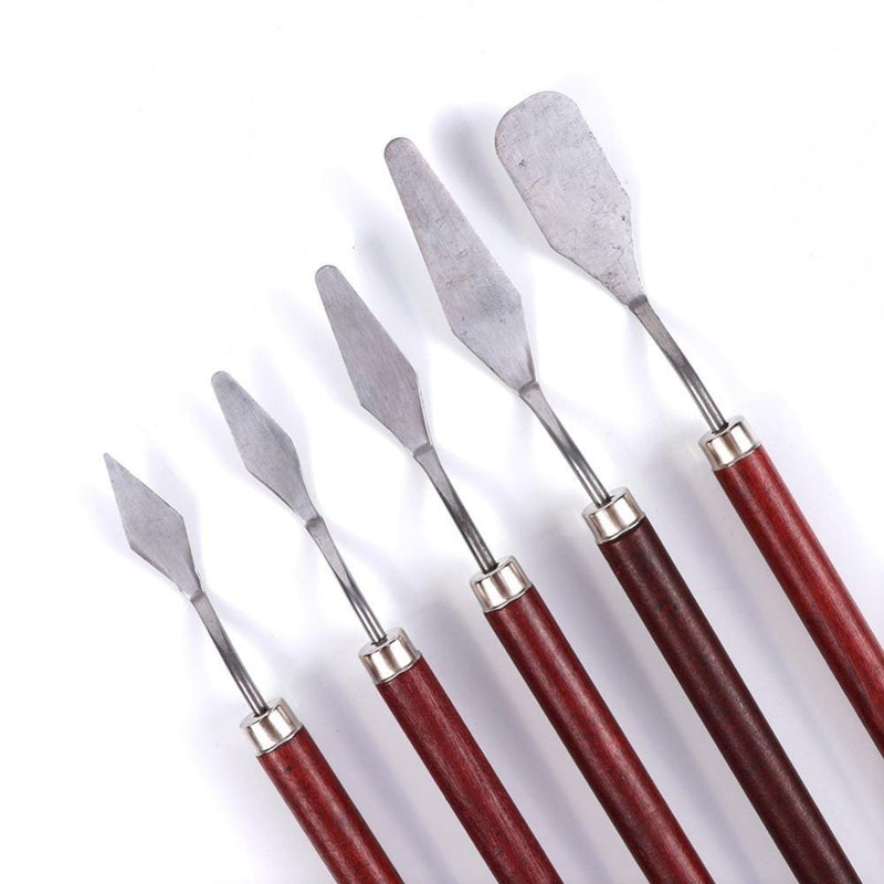 Set de spatule din oțel inoxidabil pentru pictat
