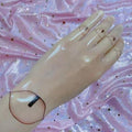 Mănuși transparente subțiri cu unghii