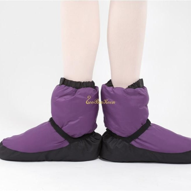 Pantofi încălzitori de balet de iarnă