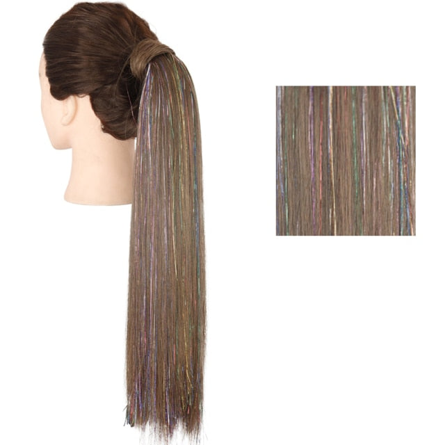 Extensie de păr lung pentru coadă