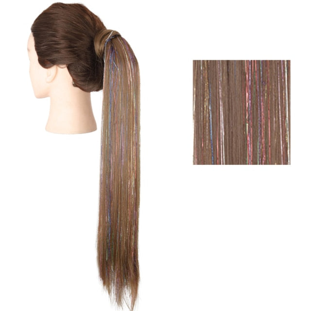 Extensie de păr lung pentru coadă