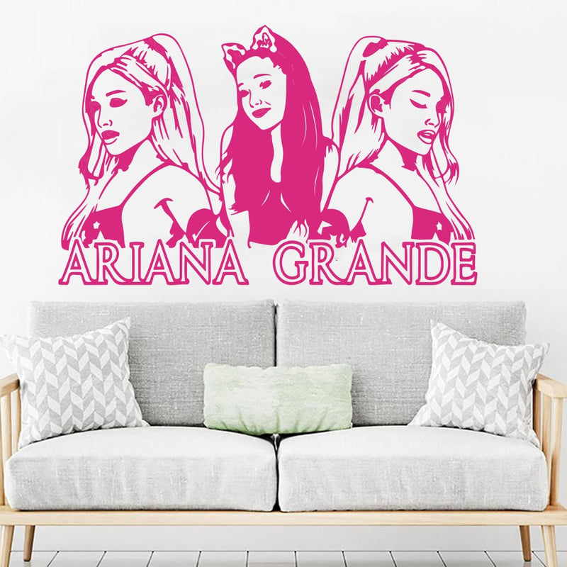 Autocolant pentru perete Ariana Grande